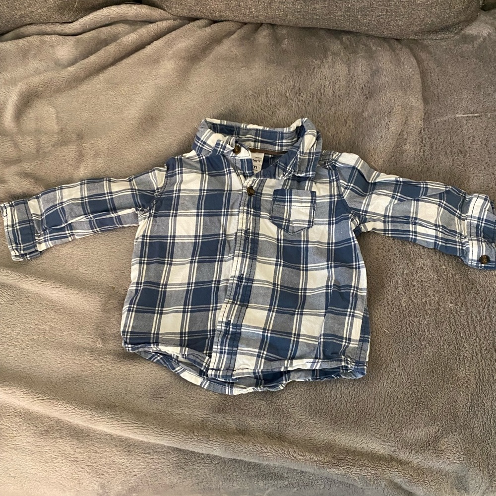 Baby boy button up shirt